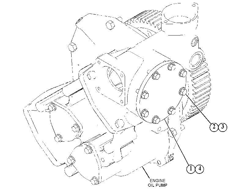 COVER GP-ENGINE OIL LINE 4937534 CAT
