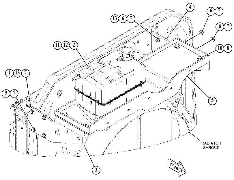 RECOVERY GP-COOLANT 4557268 CAT