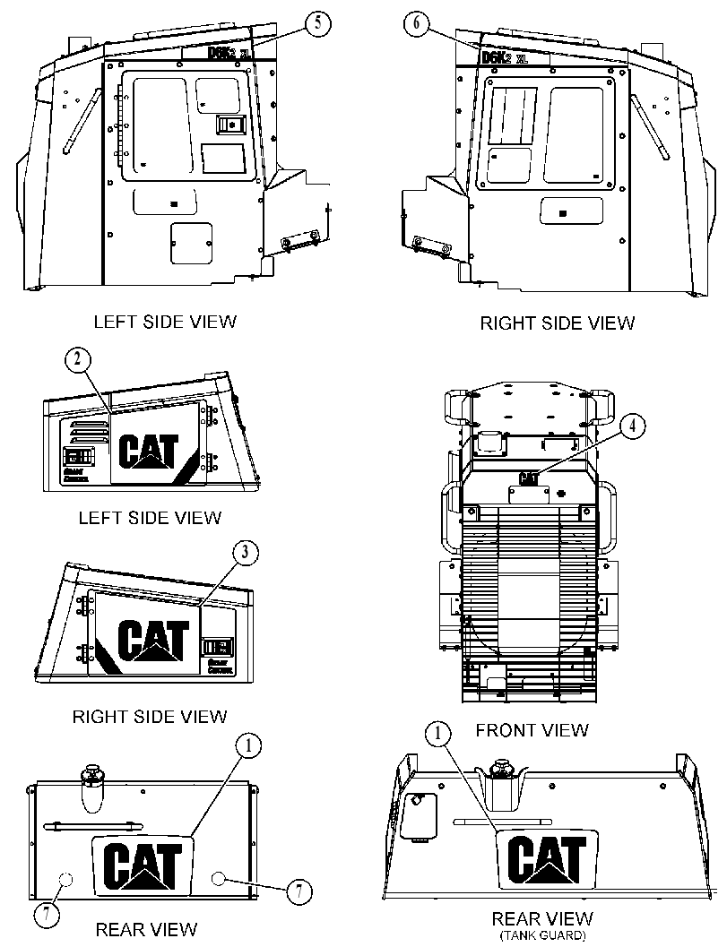 Плёнка 4639183 CAT