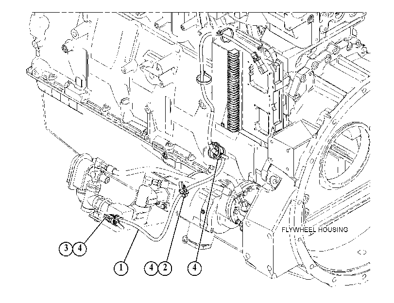 WIRING GP-AIR STARTING 4904292 CAT