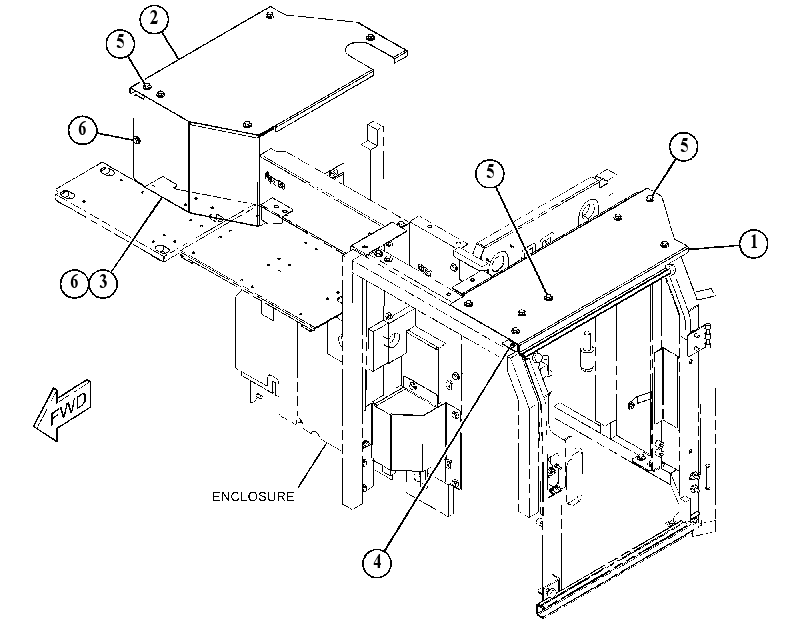 COVER GP-AIR CLEANER 4262479 CAT