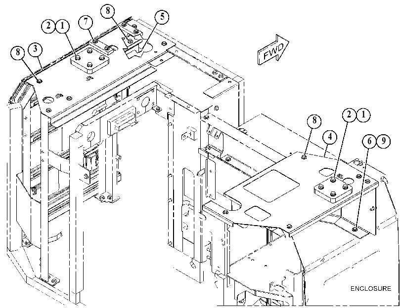 COVER GP-AIR CLEANER 4262482 CAT