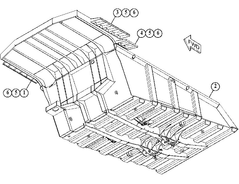 BODY GP-TRUCK 3547900 CAT