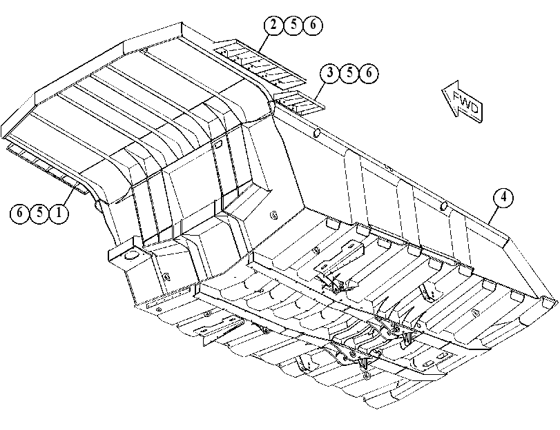 BODY GP-TRUCK 3547910 CAT