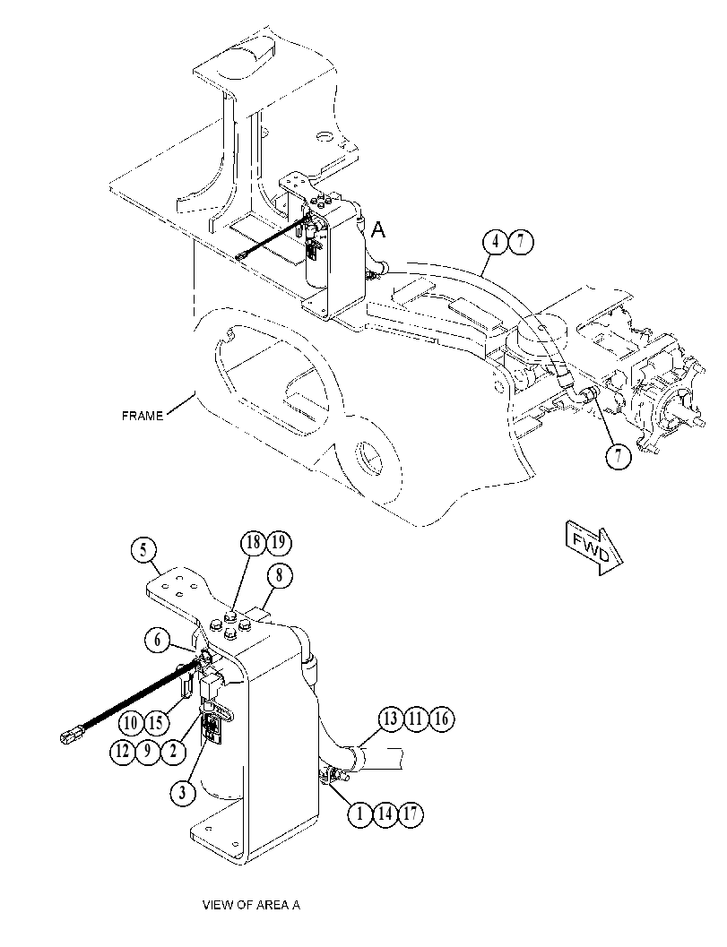 LINES GP-CHARGE PRESSURE 4246996 CAT