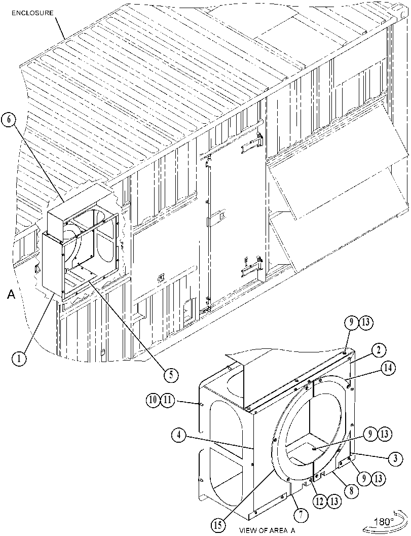 DUCT GP-ENCLOSURE 4514591 CAT