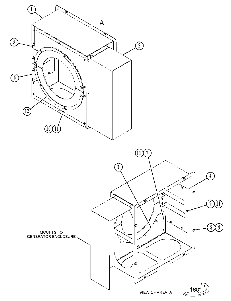 DUCT GP-ENCLOSURE 4514590 CAT