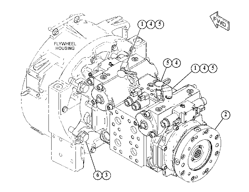 PUMP & MTG GP-POWER TRAIN 4246993 CAT
