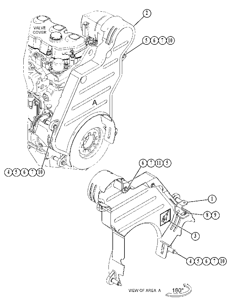 GUARD GP-ALTERNATOR 4477199 CAT