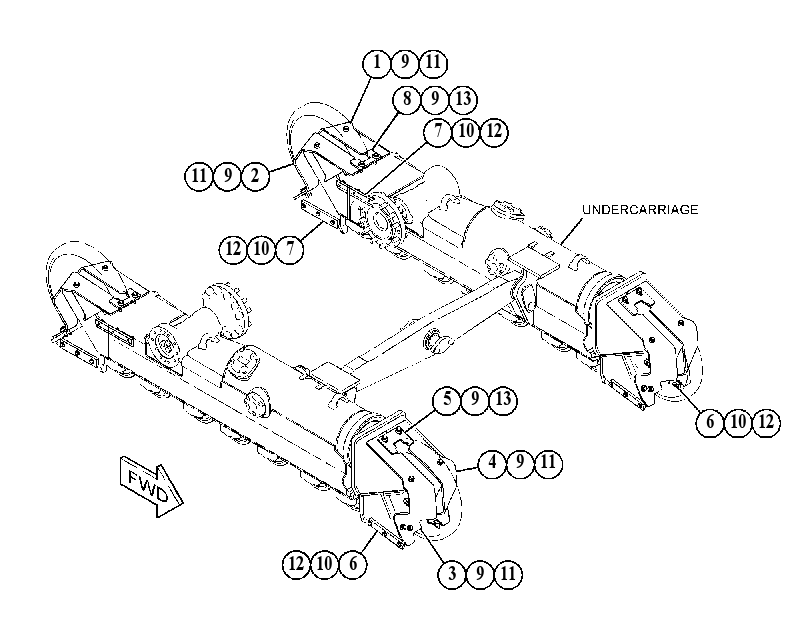 SCRAPER GP-IDLER 4895750 CAT