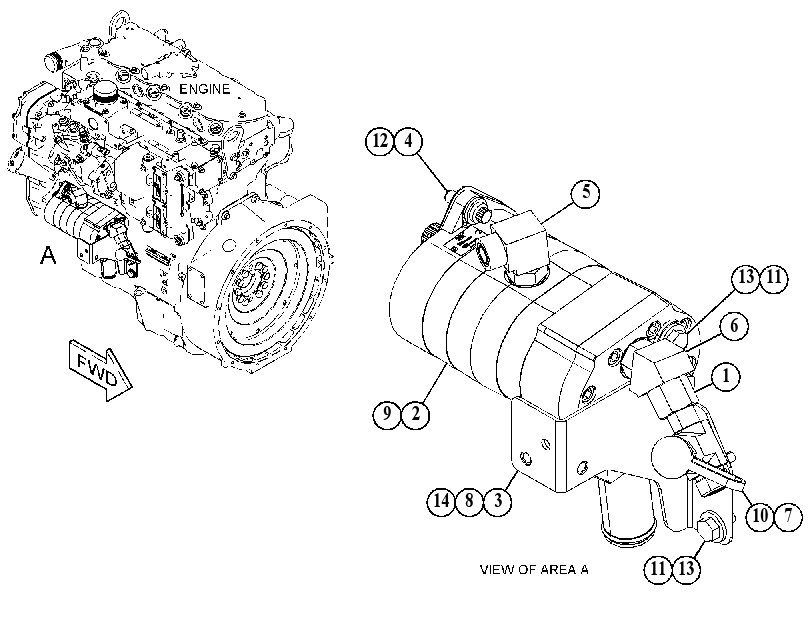 PUMP & MTG GP-GEAR 4577760 CAT