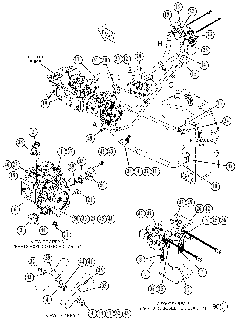 LINES GP-CHARGE PRESSURE 4247001 CAT