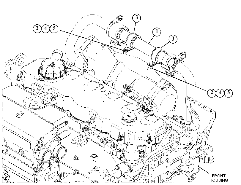 LINES GP-AUXILIARY SEA WATER 4631058 CAT