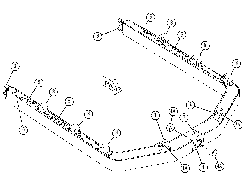 C-FRAME AS 3981479 CAT