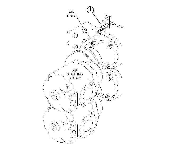 FASTENER GP-AIR LINES 4668017 CAT