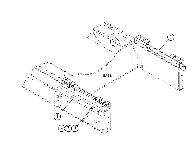 RAIL GP-SLIDE 4783837 CAT