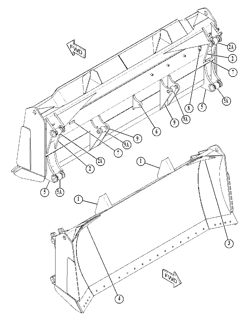 BLADE AS-SEMI-UNIVERSAL 3981485 CAT