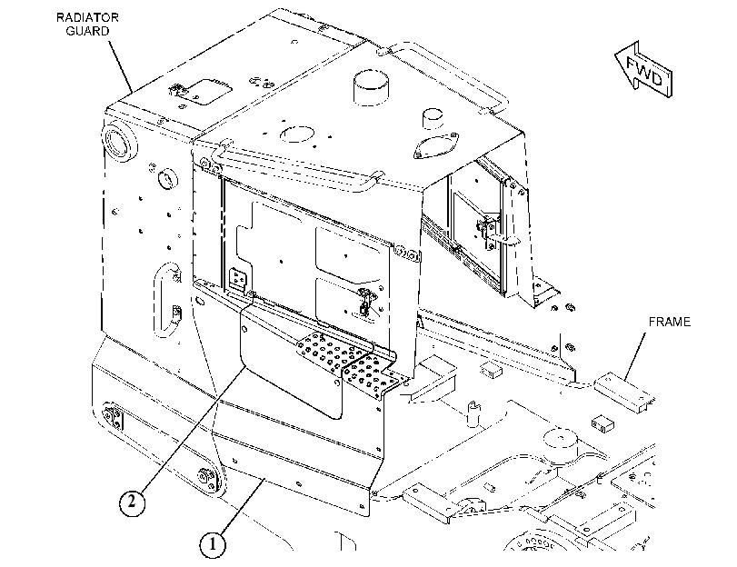 GUARD GP-ENGINE 4767590 CAT