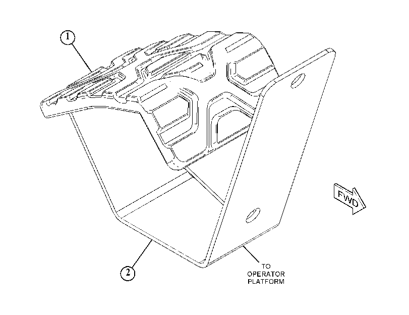 PEDAL GP 4553862 CAT