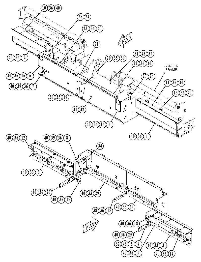 DEFLECTOR GP 3904828 CAT