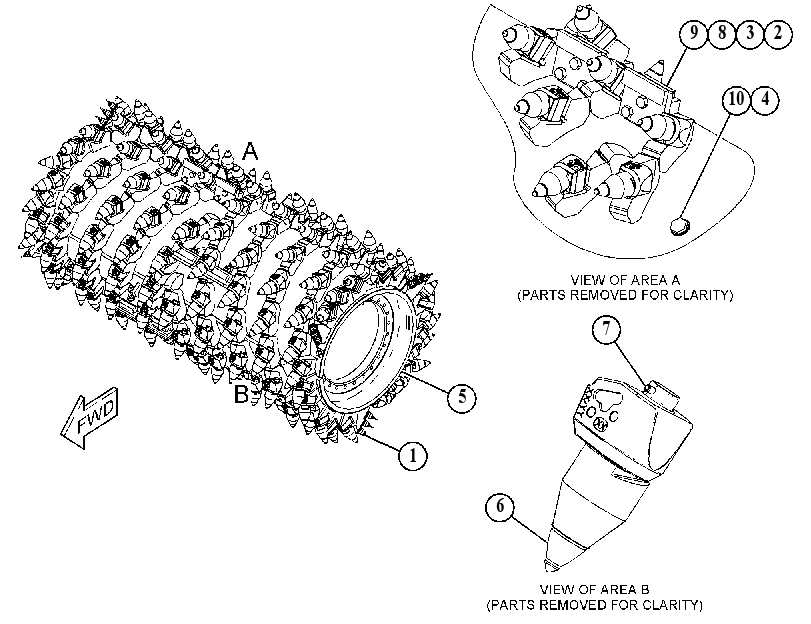 Ротор 4711765 CAT
