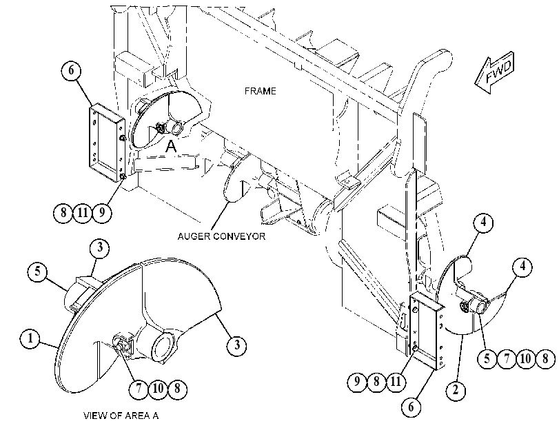 EXTENSION AR-AUGER 4589455 CAT