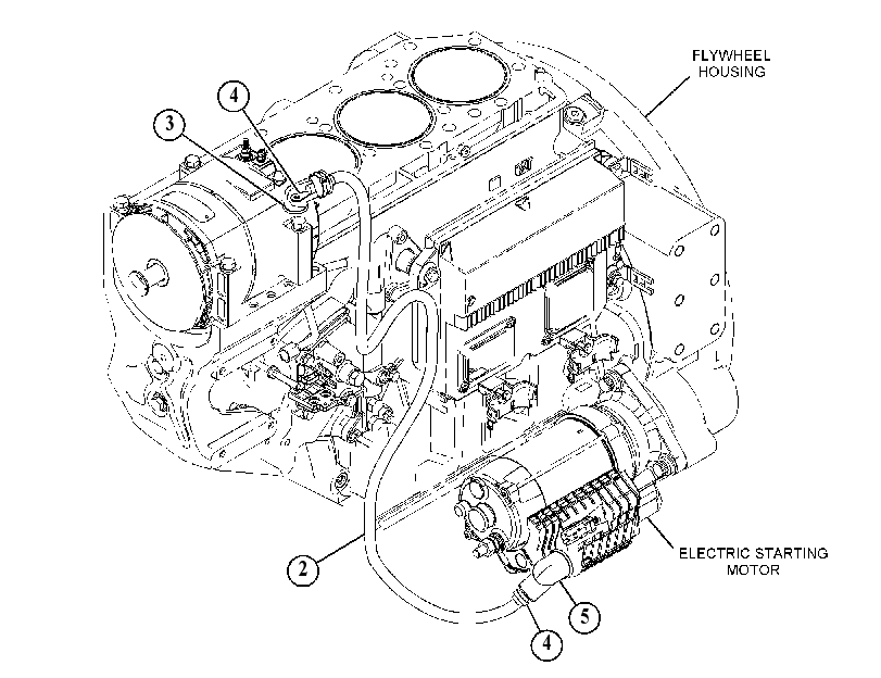 Кабель в сборе 4452937 CAT