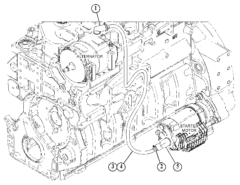 Кабель в сборе 4452938 CAT