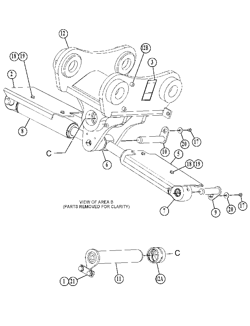 BUCKET GP-DITCH CLEANING 4820870 CAT