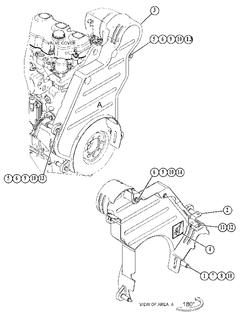 GUARD GP-ALTERNATOR 4477196 CAT