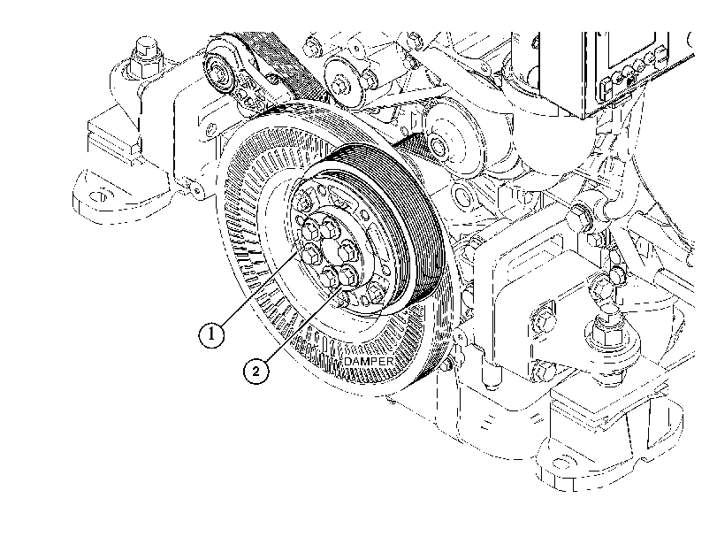 PULLEY GP-ENGINE 4434153 CAT