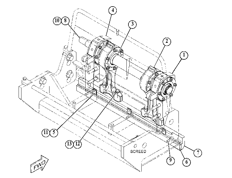 TAMPER GP-SCREED 4881416 CAT