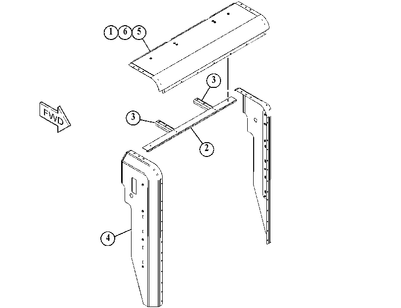 COWLING GP 4317716 CAT