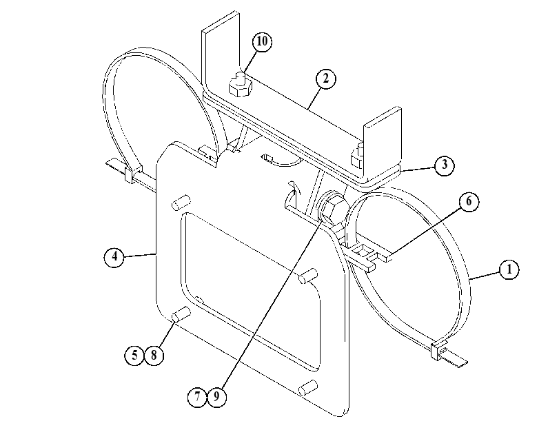 KIT-DISPLAY MOUNTING 4505309 CAT