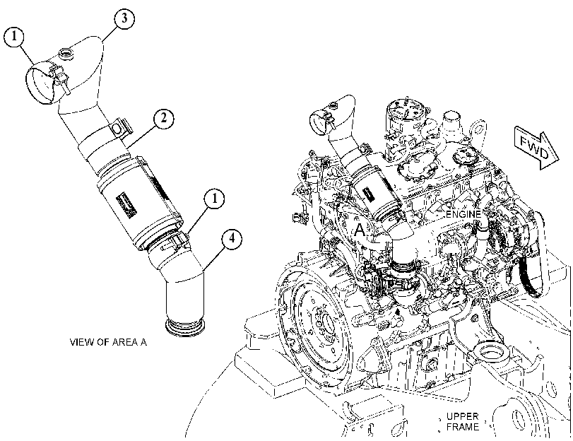 EXHAUST GP-FLEXIBLE 4235643 CAT