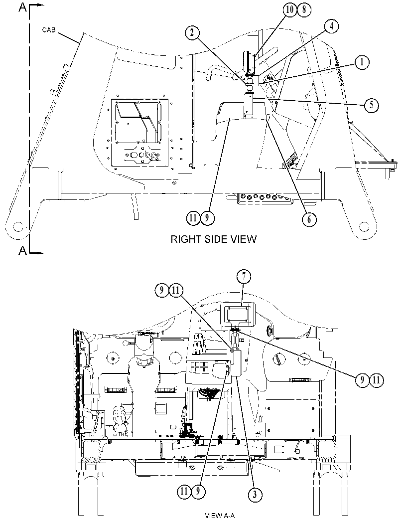 KIT-DISPLAY MOUNTING 4505307 CAT