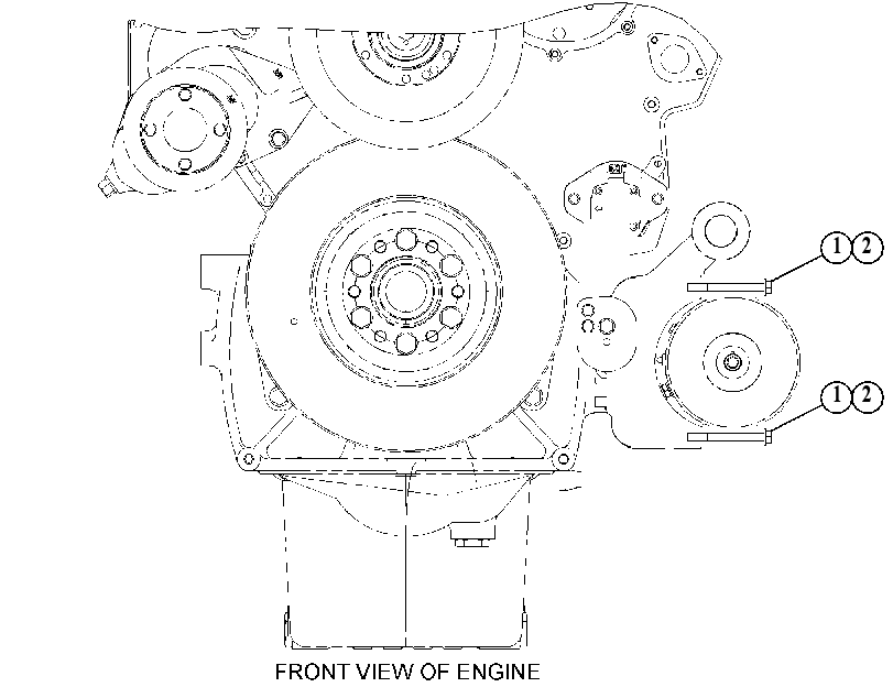 FASTENER GP-ALTERNATOR 4885153 CAT