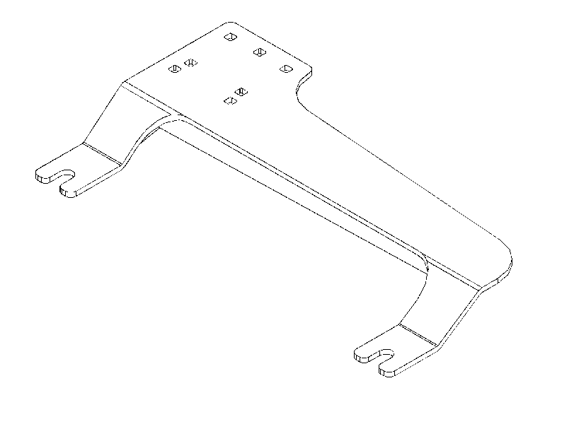BRACKET AS 4885338 CAT