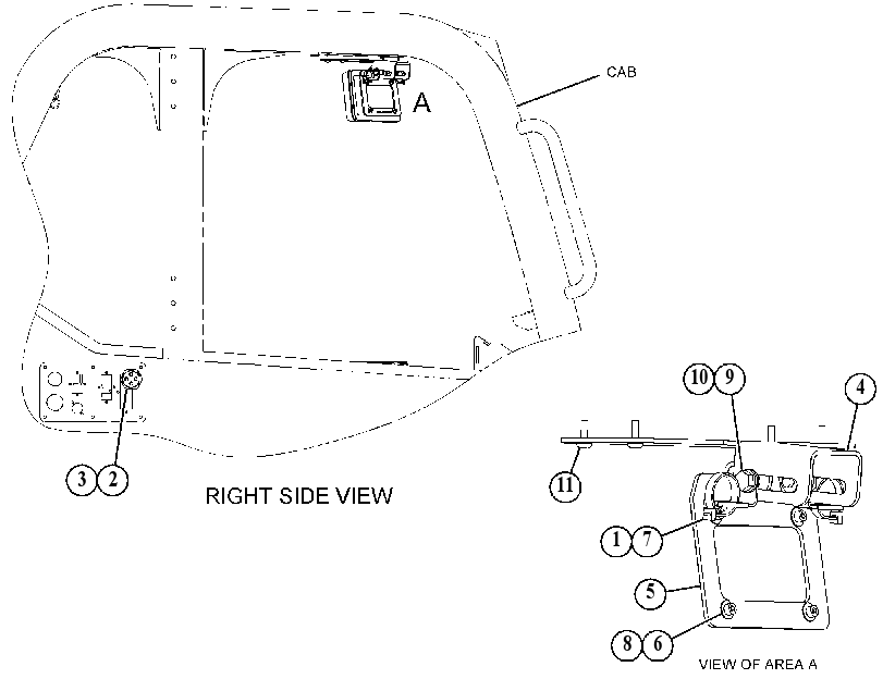 KIT-DISPLAY MOUNTING 4505305 CAT