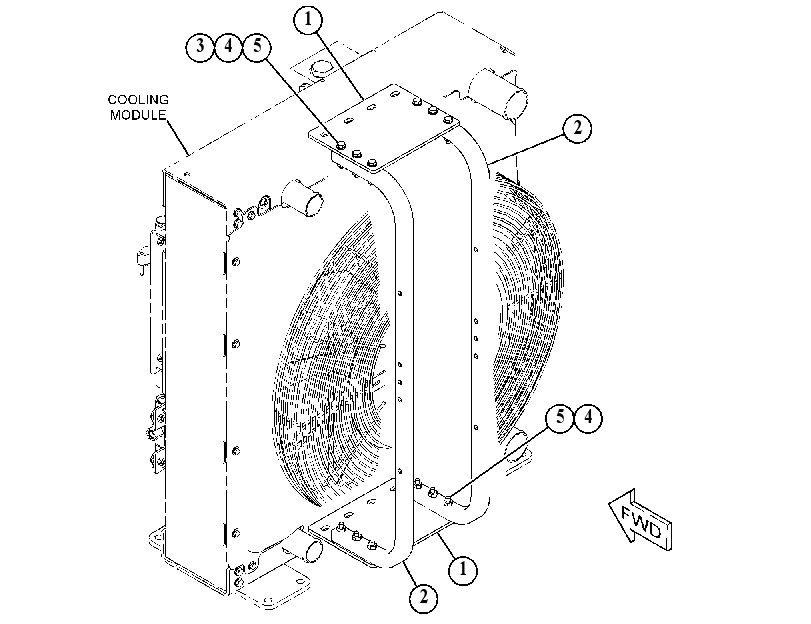 SUPPORT GP-FAN 4551694 CAT
