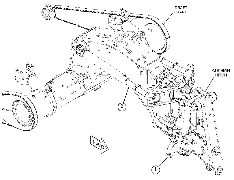 LOCK GP-OSCILLATION & STEERING 3740409 CAT