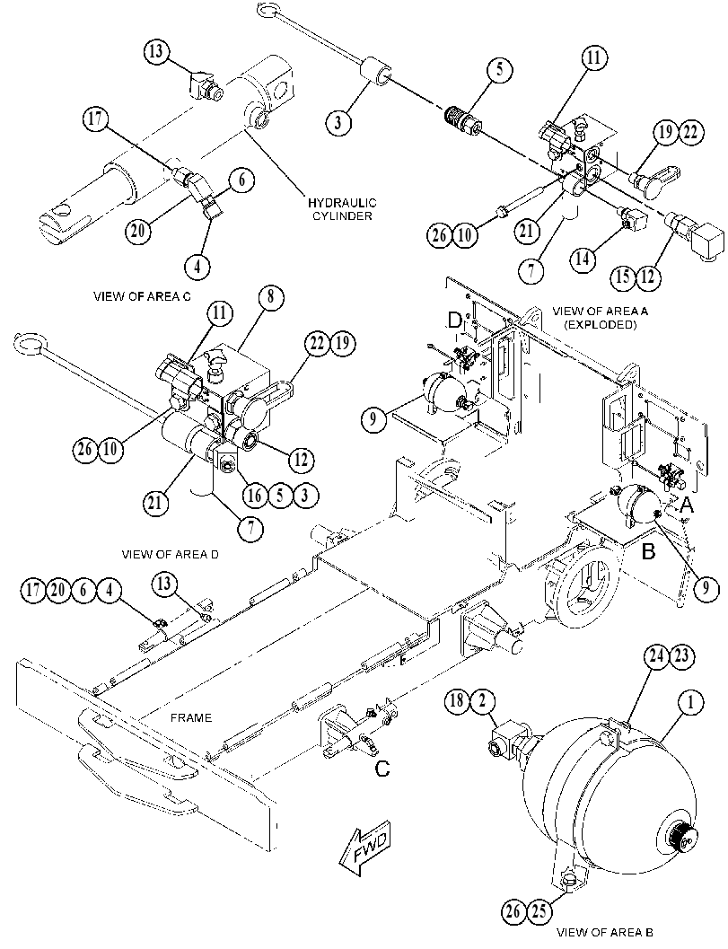 VALVE & MTG GP-TRACK TENSIONER 4771831 CAT