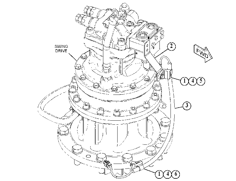 WIRING GP-FINE SWING 4261447 CAT