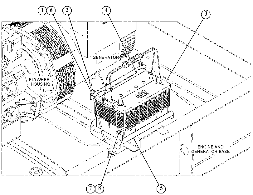 MOUNTING GP-BATTERY 4688956 CAT