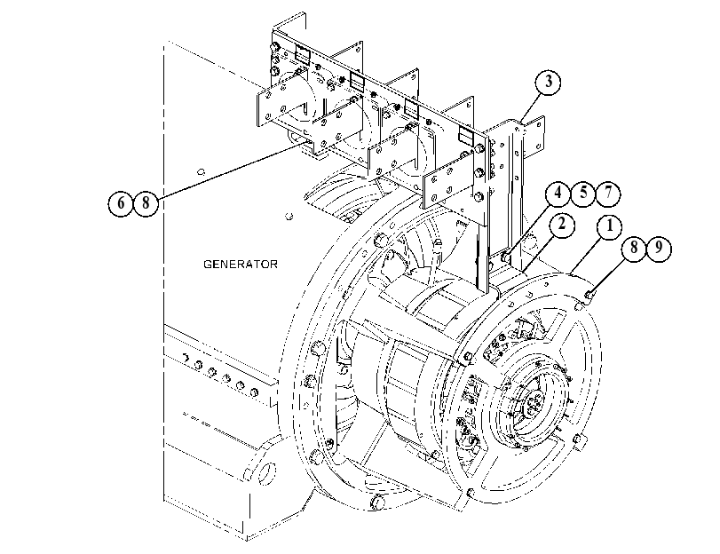 MOUNTING GP-BUS BAR 4789179 CAT