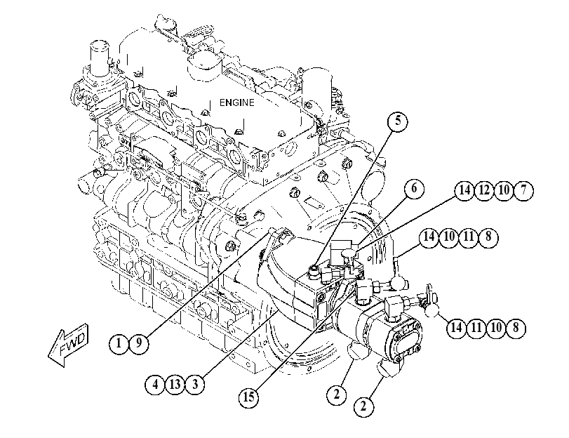 PUMP & MTG GP-PISTON & GEAR 4771818 CAT