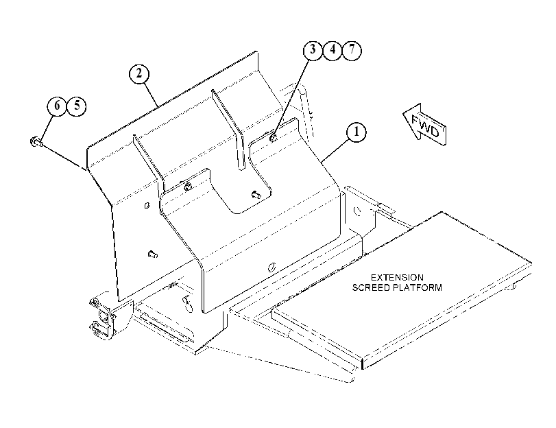DEFLECTOR GP 4887336 CAT