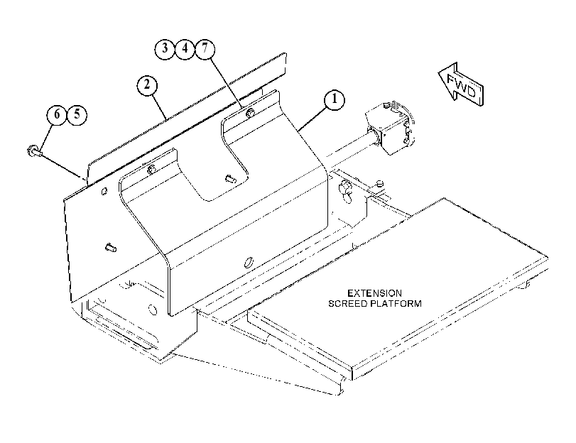 DEFLECTOR GP 4887335 CAT