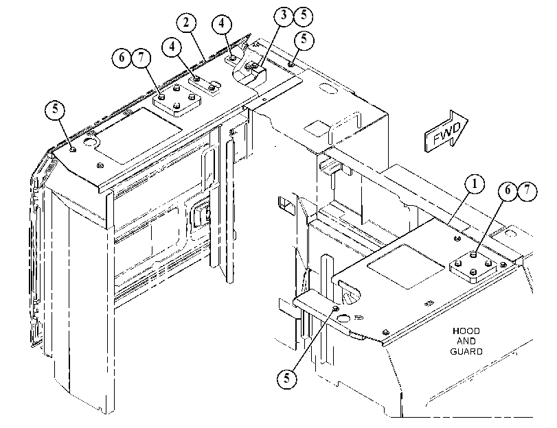 COVER GP-AIR CLEANER 4262485 CAT