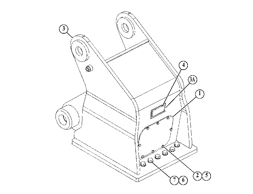 MOUNTING GP-WORK TOOL 3517368 CAT